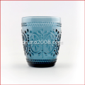 Blaue Farbe Sonnenblume Becher Glassbecher